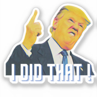 I DID THAT! STICKER