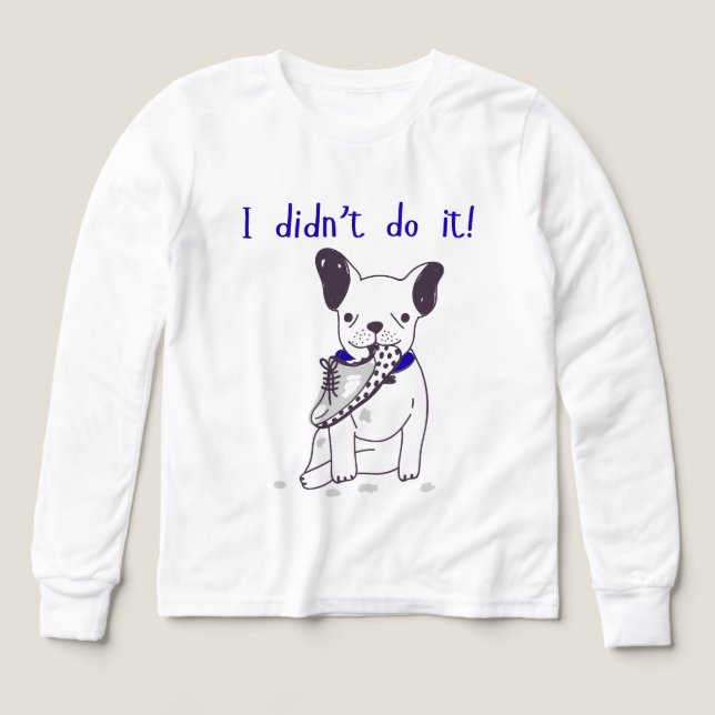 I Didn’t Do It Tri-Blend Shirts (Design Front)