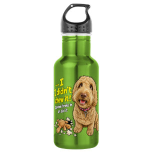 I didn't Chew It Funny Dog Mug Stainless Steel Water Bottle