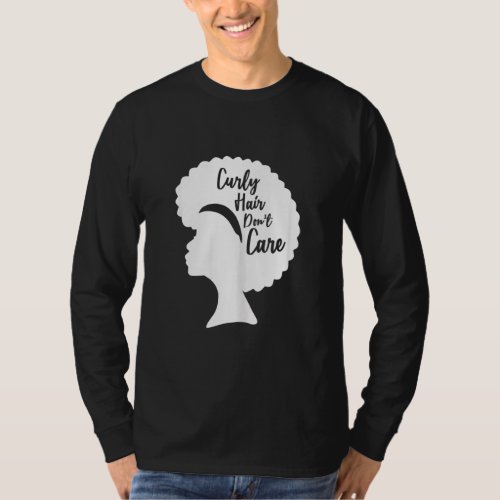 I Didnt Choose To Be Black Just Got Lucky Bhm Afr T_Shirt