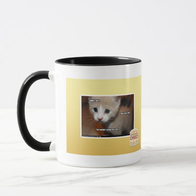 I didn't do it. mug (Left)