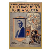 I Didn't Raise My Boy to Be a Soldier (Front)