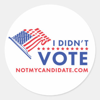 I didn't vote Sticker