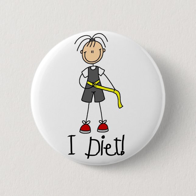 I Diet Button (Front)