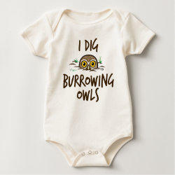 I Dig Burrowing Owls Infant Organic Creeper