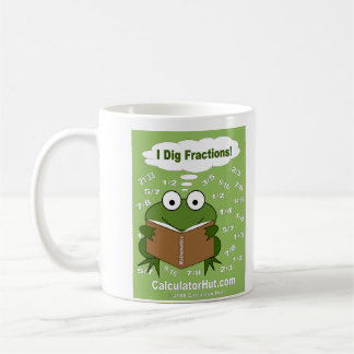 I Dig Fractions Mug