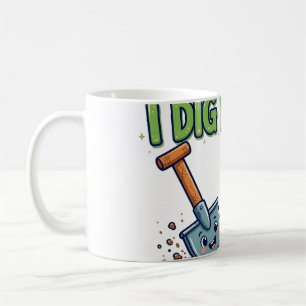 I Dig Plants Kids Garden Shirt Coffee Mug