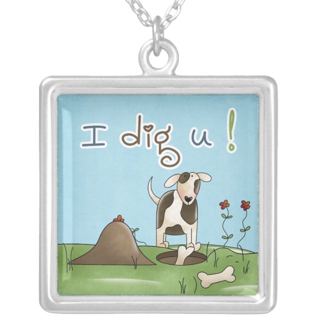 I dig you Necklace (Front)