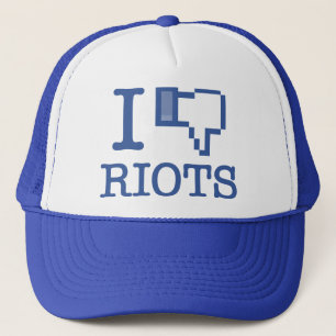 I DISLIKE RIOTS TRUCKER HAT