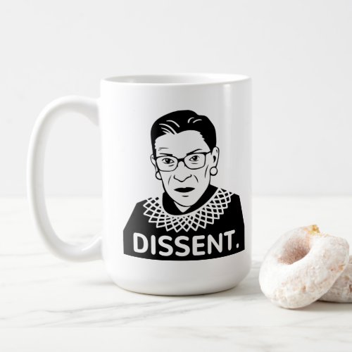 I dissent RBG Mug I dissent Ruth Bader Ginsburg Coffee Mug