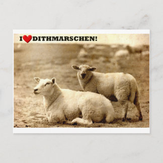 I ♥ Dithmarschen! Postcard