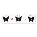 i Diva Butterfly Bumper Sticker