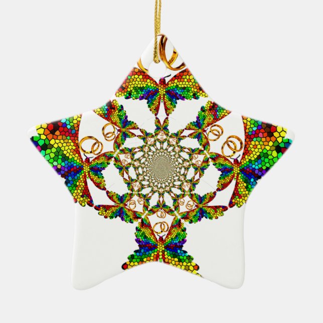 I Do! #2_ Ceramic Ornament (Front)