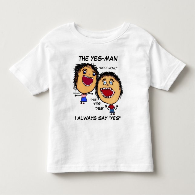 I Do As She Says Toddler T-shirt (Front)