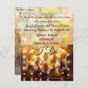 I DO BARBECUE WEDDING INVITATION