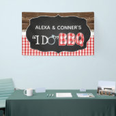 I Do BBQ Banner - Red (Tradeshow)
