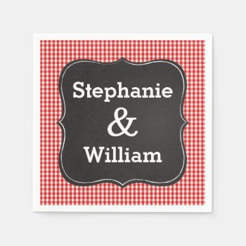 I Do Bbq Couples Barbeque Shower Paper Napkins by eventfulcards at Zazzle