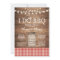 I DO BBQ Couple's Shower Red Check Invite