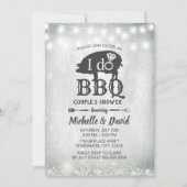 I DO BBQ Couples Shower Rustic Wedding Invitation (Front)