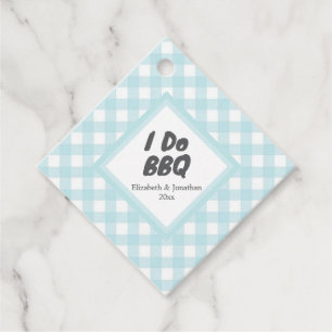 I Do BBQ Favor Tags