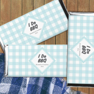 I Do BBQ Hershey Bar Favors