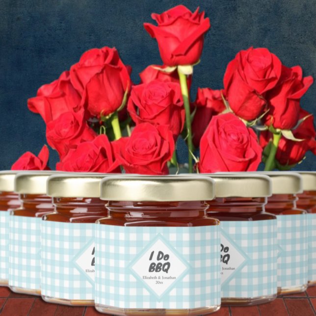 I Do BBQ Honey Jar Favors (Creator Uploaded)