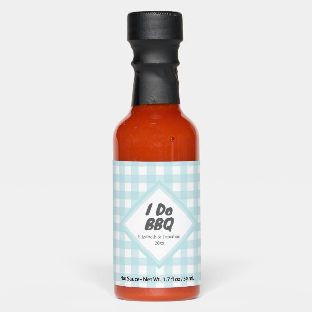I Do BBQ Hot Sauces (Front)