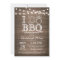 I DO BBQ Invitation Rustic Wedding Engagment