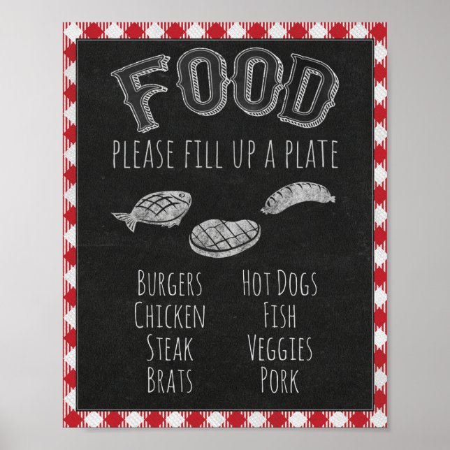 I Do BBQ Party Food Bar, Grill & BBQ Bar Sign (Front)