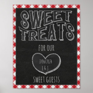 I Do BBQ Party Sweet Treats Engagement Party Sign