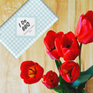 I Do BBQ Place Card Holder