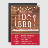 I Do BBQ Rustic Engagement Party Couples Shower