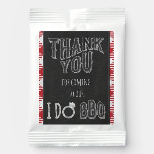 I Do BBQ Summer Engagement Bridal Shower Party Lemonade Drink Mix