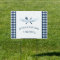 I Do BBQ Vintage Farmhouse Navy Blue Plaid Welcome