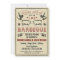 I DO BBQ - Vintage Pig Roast Invitation