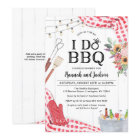 I Do BBQ Wedding Shower Invitation
