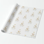 I do champagne Tower Wedding  Wrapping Paper<br><div class="desc">Wedding Wrapping Paper.  "I do".  Champagne tower.</div>