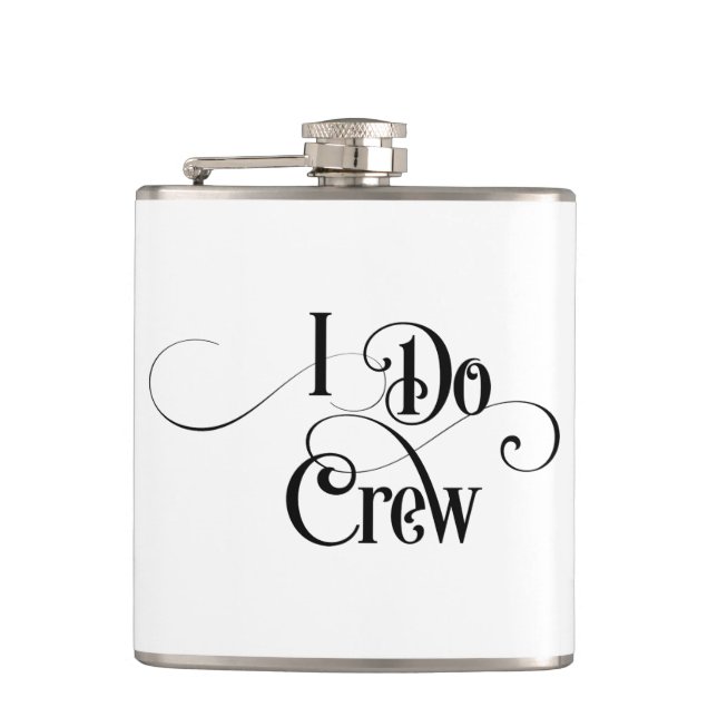 I Do Crew Flask (Front)
