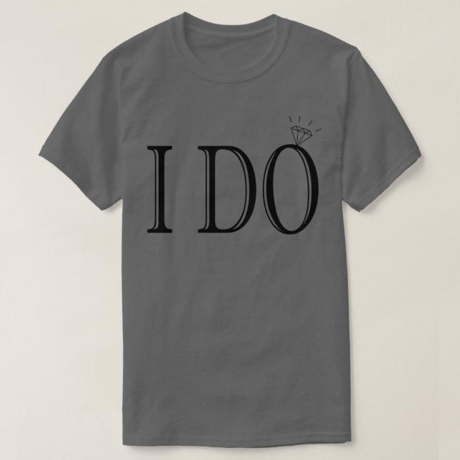 I do diamond bride T-Shirt (Design Front)