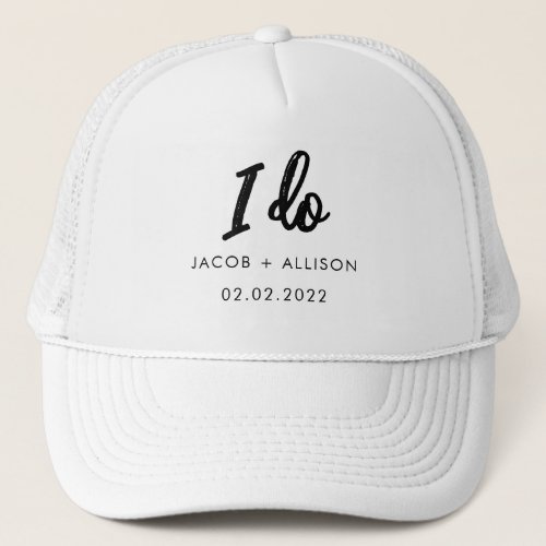 I do elegant tea lover wedding favor tea bag drink trucker hat