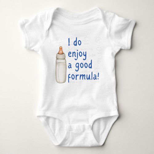 I do Enjoy a Good Formula Math Baby Bodysuit