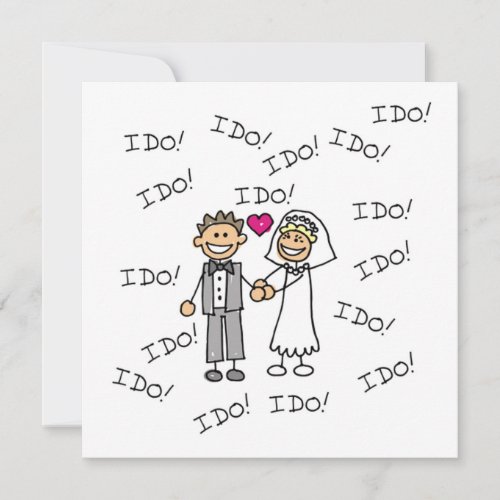 I Do I Do I Do Personalized Invitation