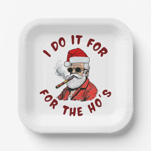 I do it for the hos paper plates (Front)