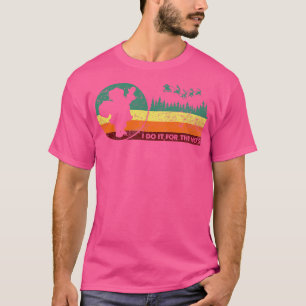 I Do It For The Hos Vintage Retro Style T-Shirt