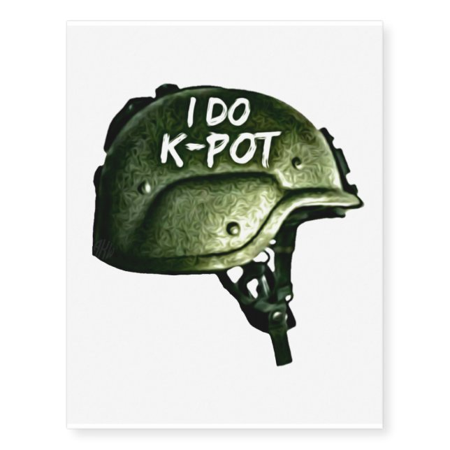 I Do K-Pot Temporary Tattoos (Front)