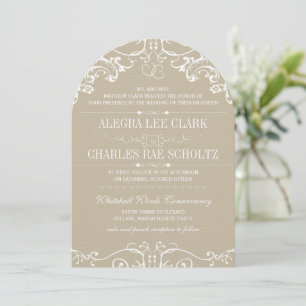 I Do Me TOO Modern Vintage Typography Invitations