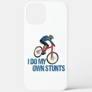 I Do My Own Stunts Mountain Biker Vintage iPhone 12 Pro Max Case