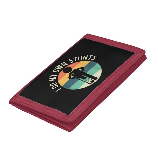 i do my own stunts trifold wallet (Bottom)
