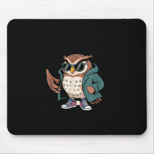I Do Not Have Screw Loose It Fell Out Funny Owl Lo Mouse Pad