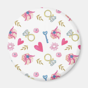 I Do Pattern II Magnet